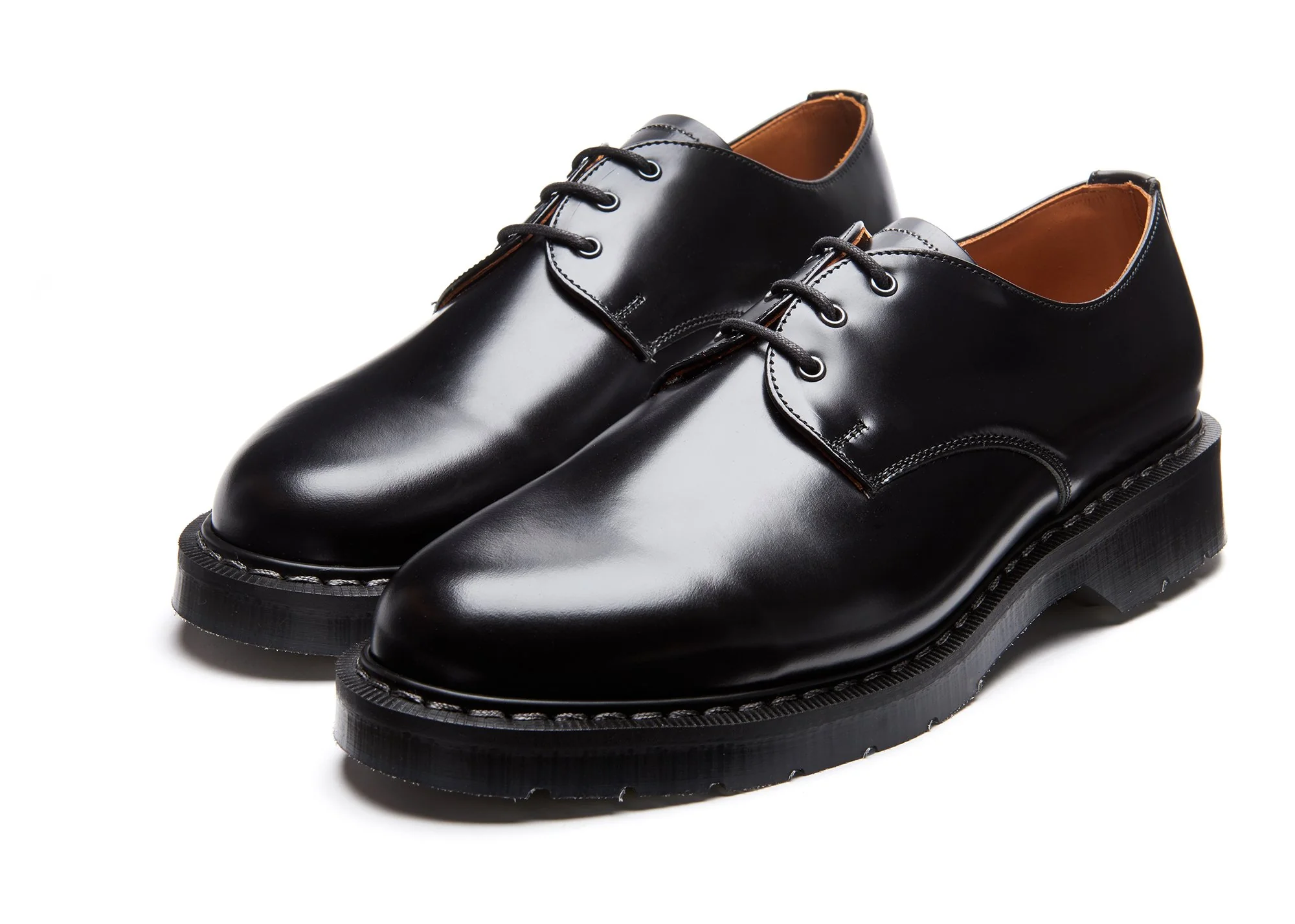 Black Hi-Shine Gibson Shoe - Image 3