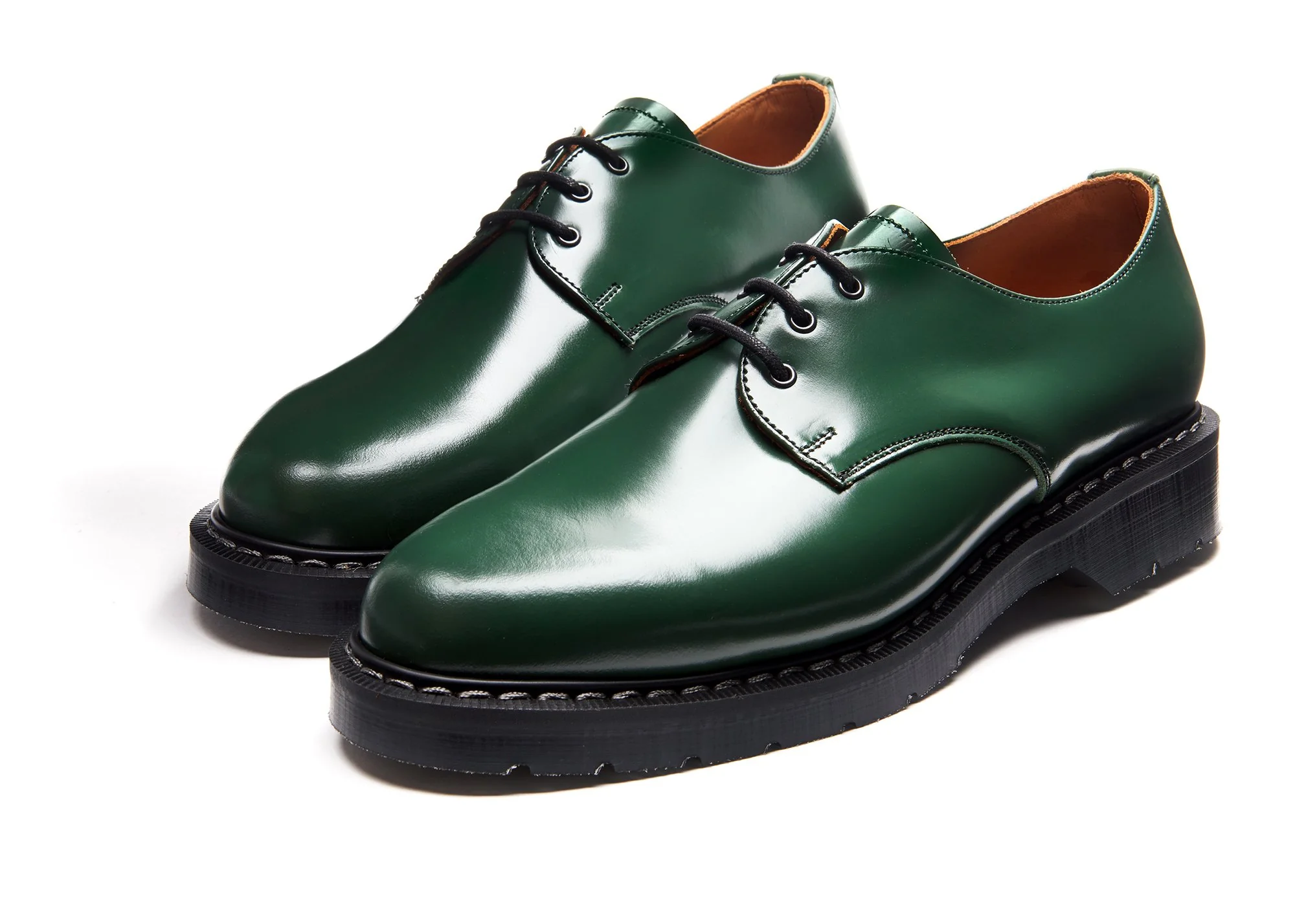 Green Hi-Shine Gibson Shoe - Image 3