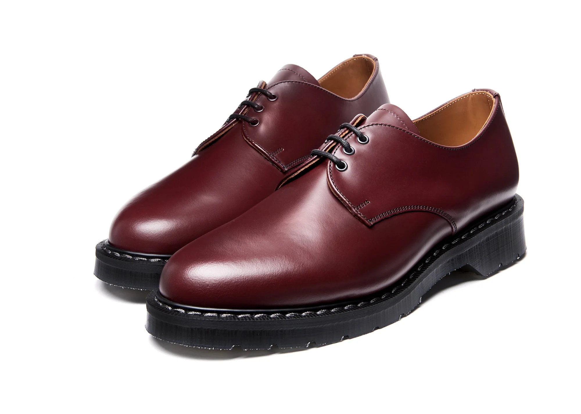 Oxblood Hi-Shine Gibson Shoe - Image 3