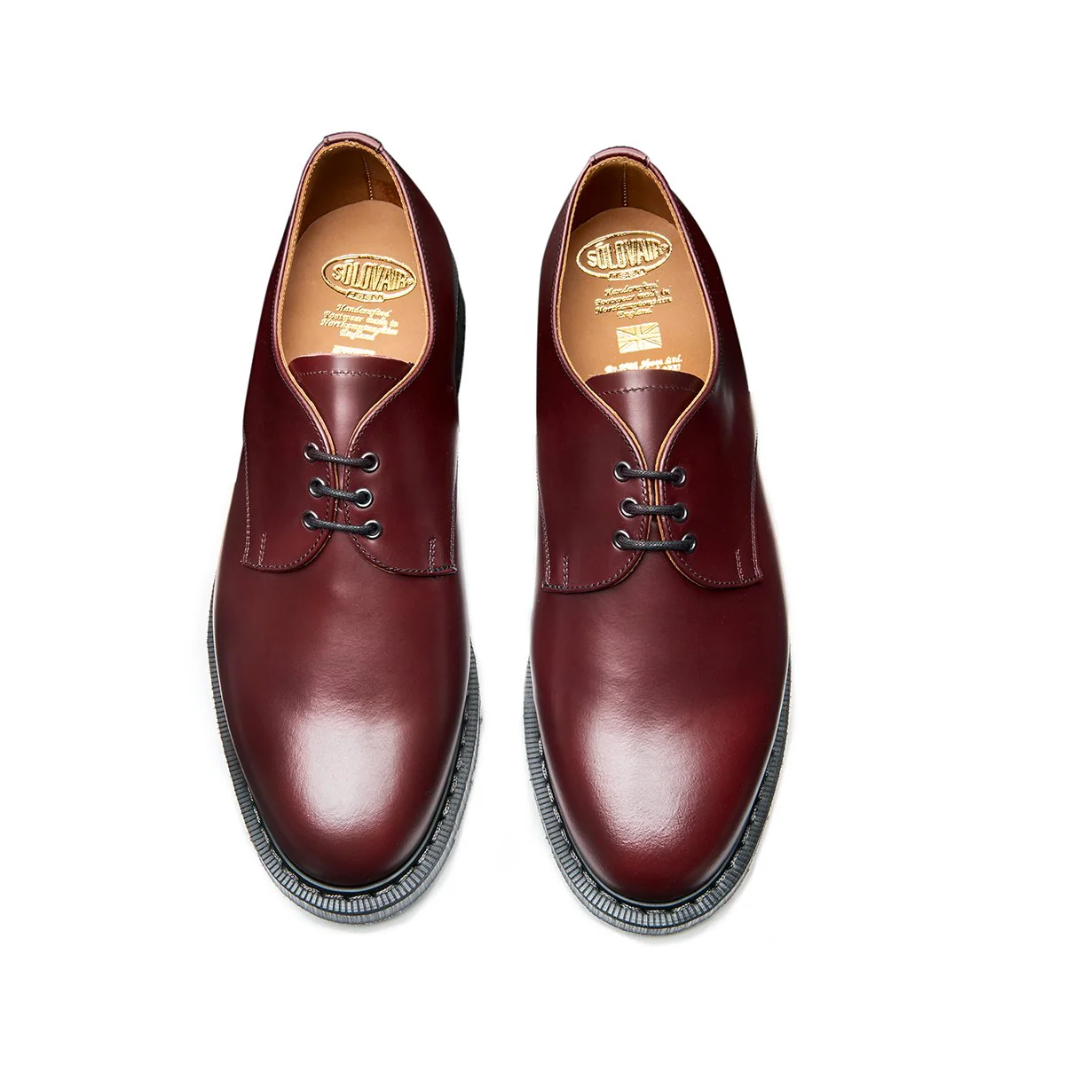Oxblood Hi-Shine Gibson Shoe - Image 4