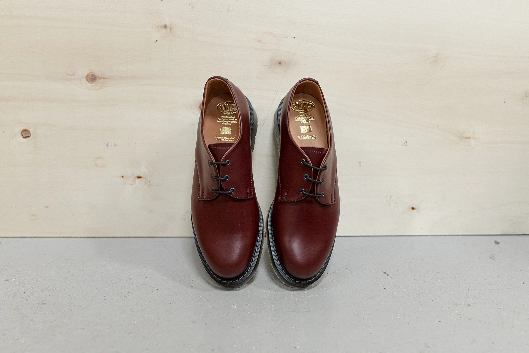 Oxblood Hi-Shine Gibson Shoe - Image 6